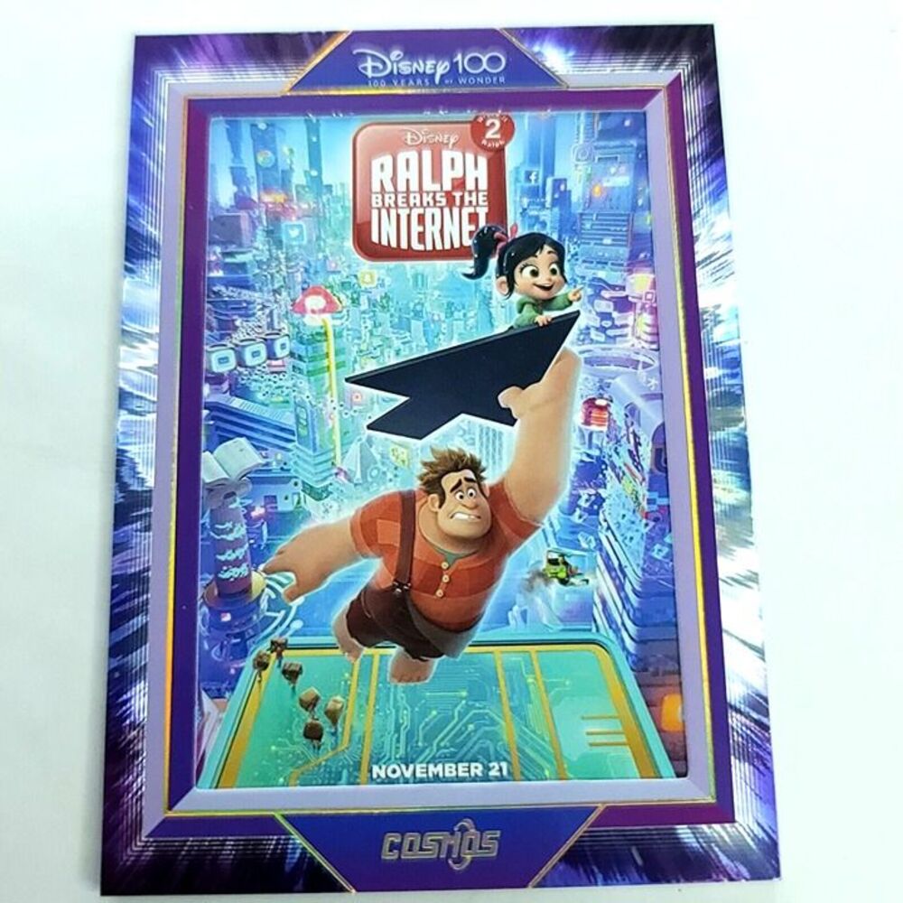 Ralph Breaks Internet Kakawow Cosmos Disney 100 All Star Movie Poster 003/288